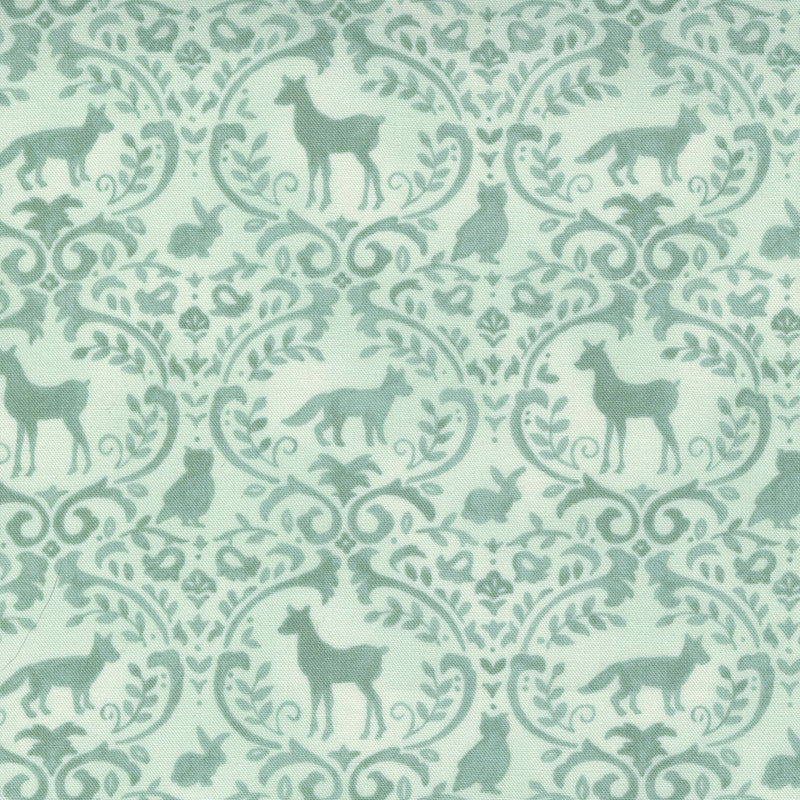 Effies Woods - Animal Silhouettes Mint | 56014-15