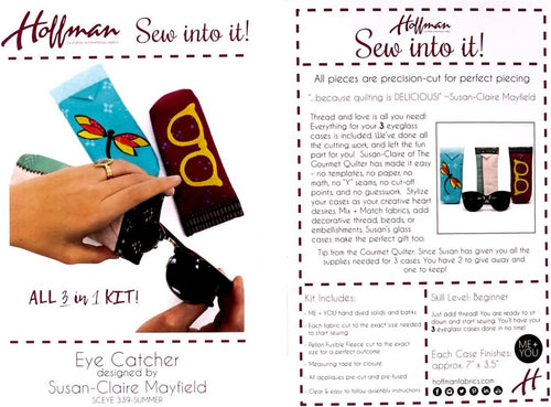 Hoffman Sew Into It | Eye Catcher Kit