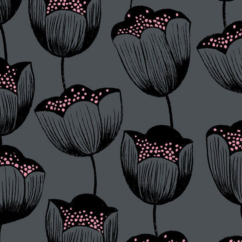 Firefly - Tulips Dark Grey | RS2070-14