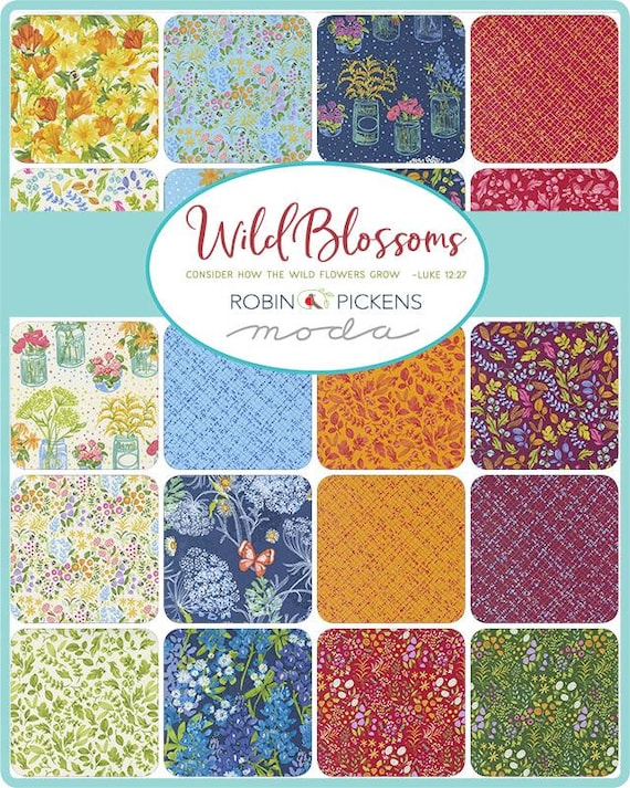 Wild Blossoms - Fat Quarter Bundle | 48730AB