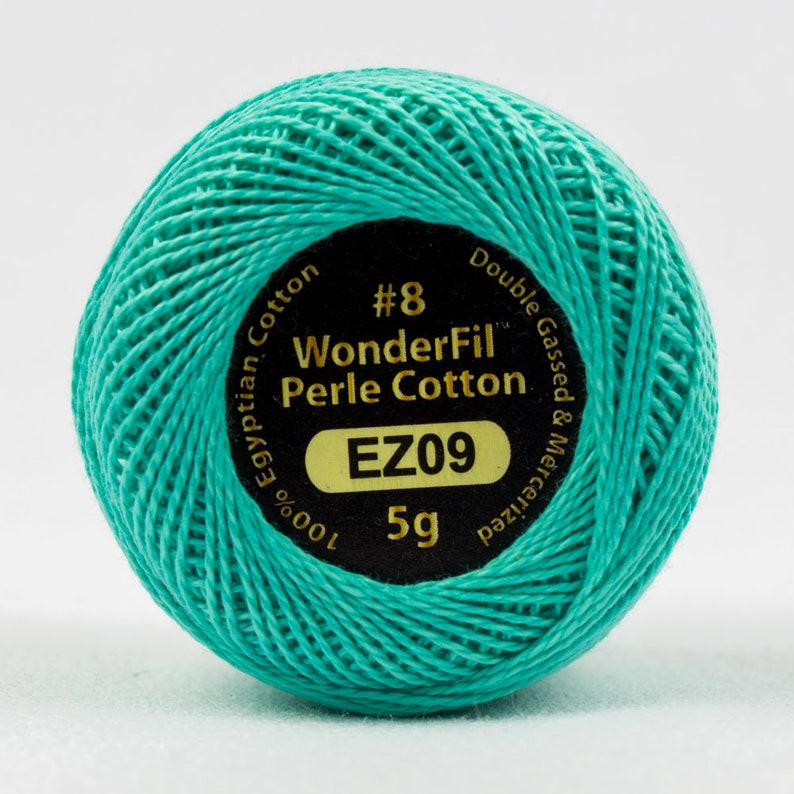 Wonderfil - Eleganza 8wt Perle Cotton Ball | Seafoam Green EZ09