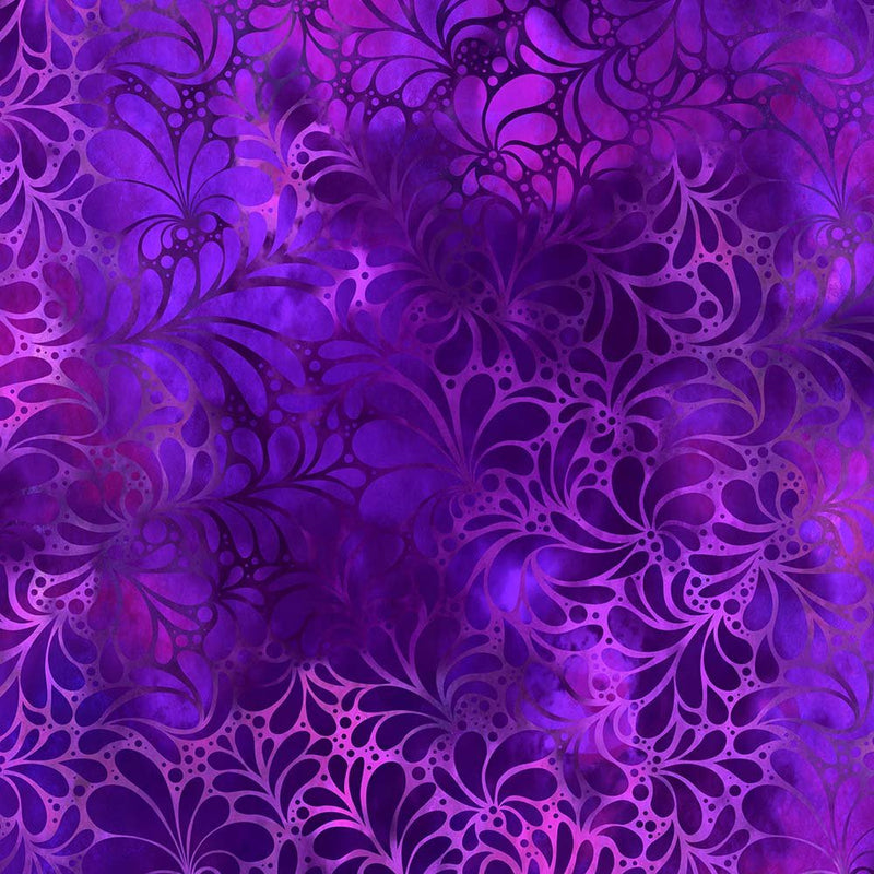 Rainbow of Jewels - Flourish Purple | 13RJ-1