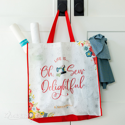 Kimberbell Designs | Oh Sew Delightful Large Tote 18" x 18"