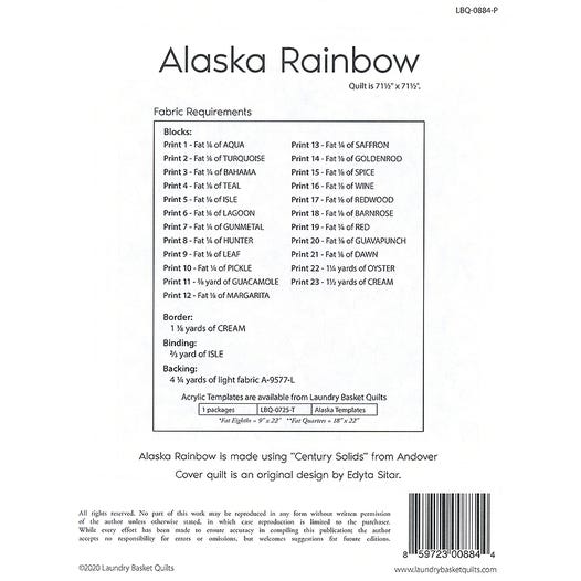 Alaska Rainbow | Laundry Basket Quilts