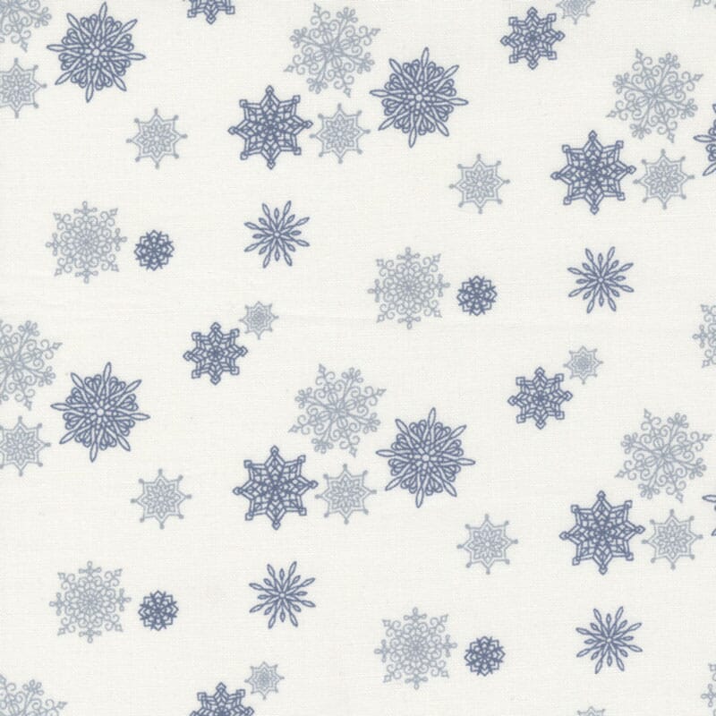 Winter Flurries - Snowflakes Snow | 6882-21