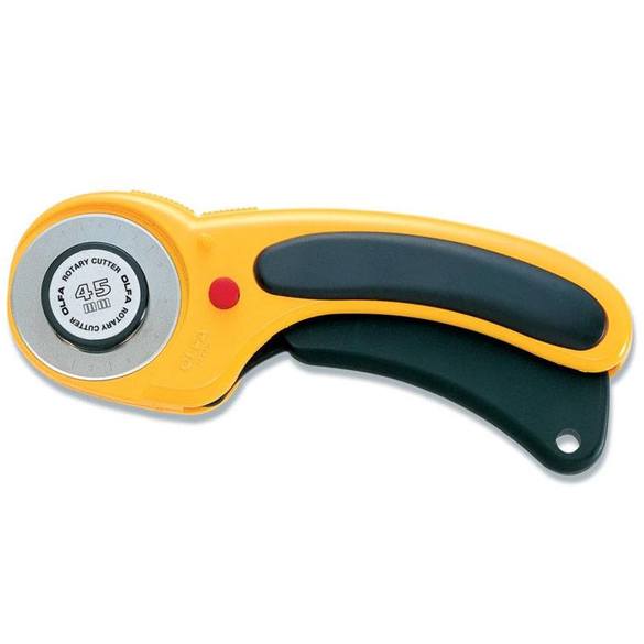 Olfa - Ergonomic 45MM Rotary Cutter – Austin Sewing
