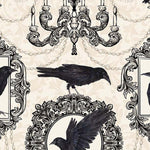 Candelabra - Crow Portraits Cream/Black | 24762-11