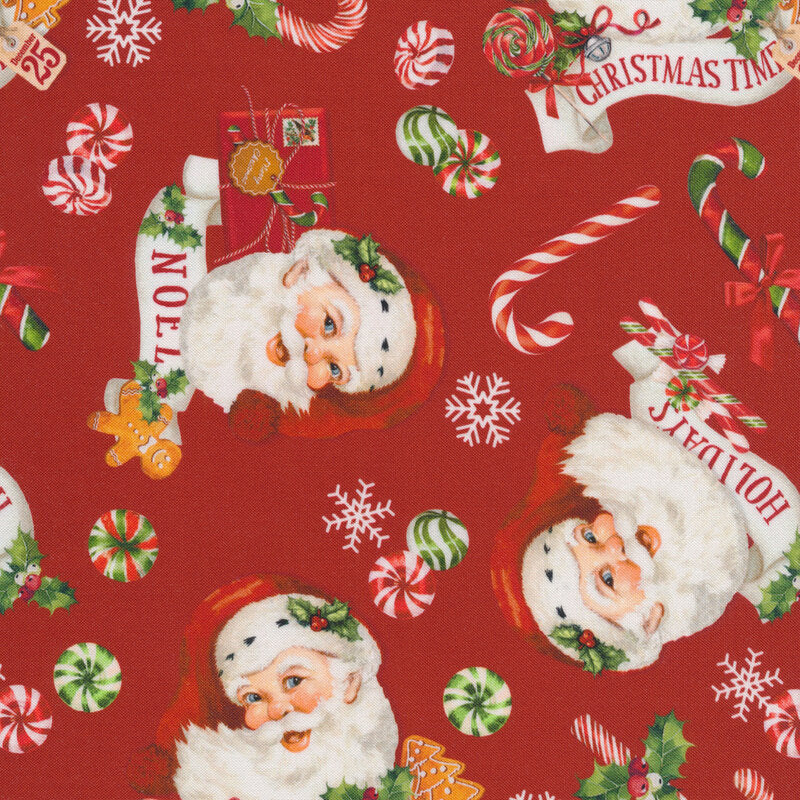 Peppermint Candy - Christmas Time Candy Red Multi | DP24624-24