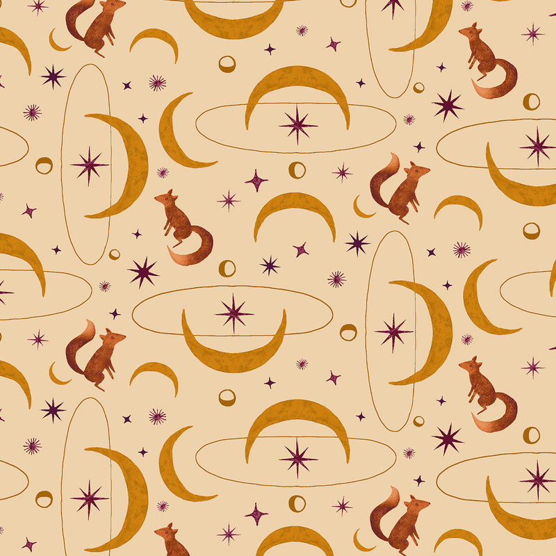 Tails From Under the Moon - Crescent Tails Soft Gold | RJ3902-SG3