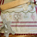 Bareroots Dishtowel Kit | Merry & Bright