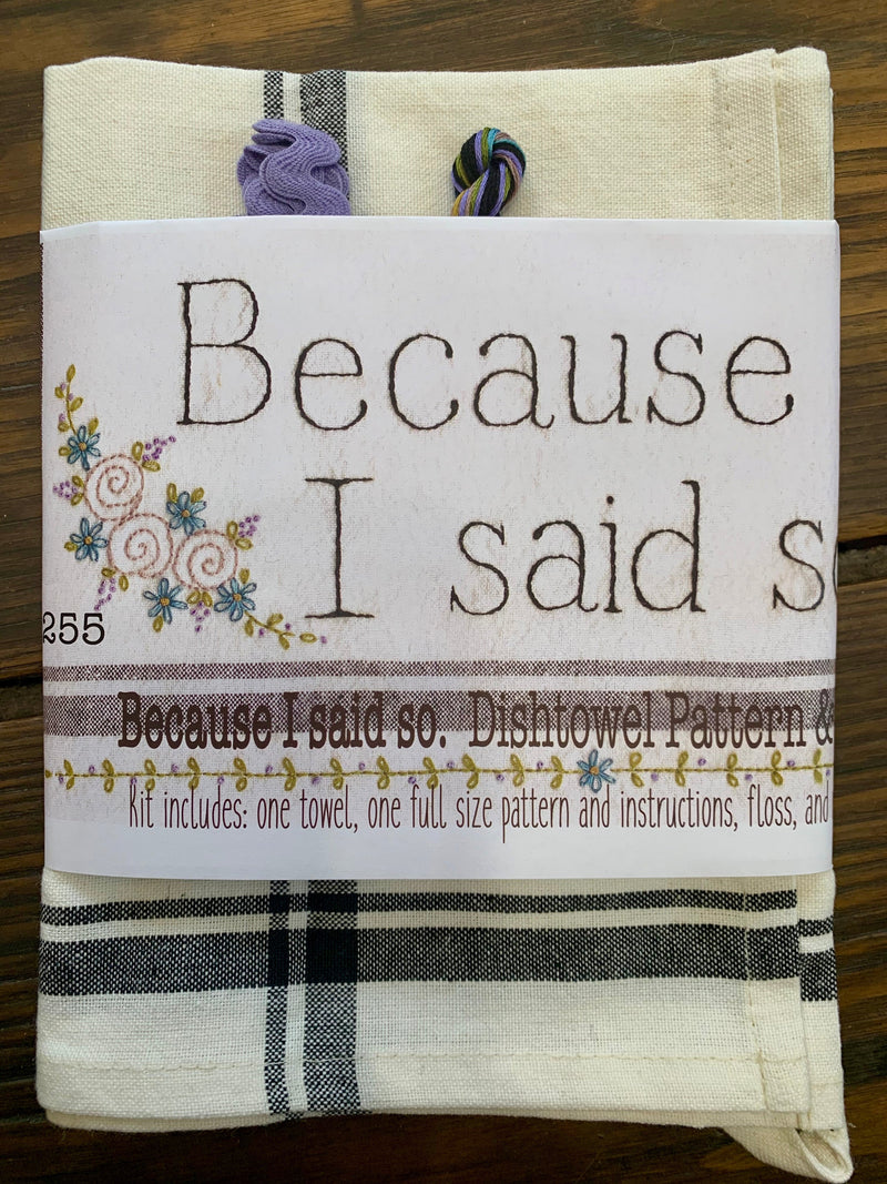 Bareroots Dishtowel Kit | Because I Said So