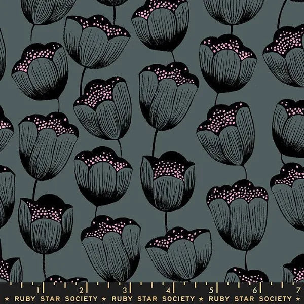 Firefly - Tulips Dark Grey | RS2070-14