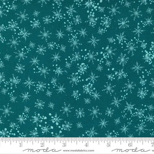 Cheer Merriment - Snowflakes Teal | 45535-22