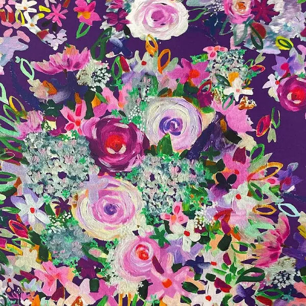 Garden Gems - Brilliant Blooms Dark Purple | Y3630-28