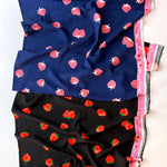 Strawberry Friends - Strawberry Dance Black Rayon | RS3044-16R