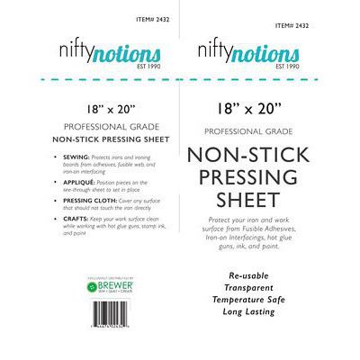 Nifty Notions - Teflon Pressing Sheet 18" x 20" | Professional Grade