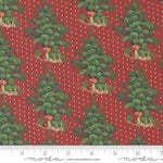 Christmas Faire - Christmas Trees Ruby Red | 7393-12