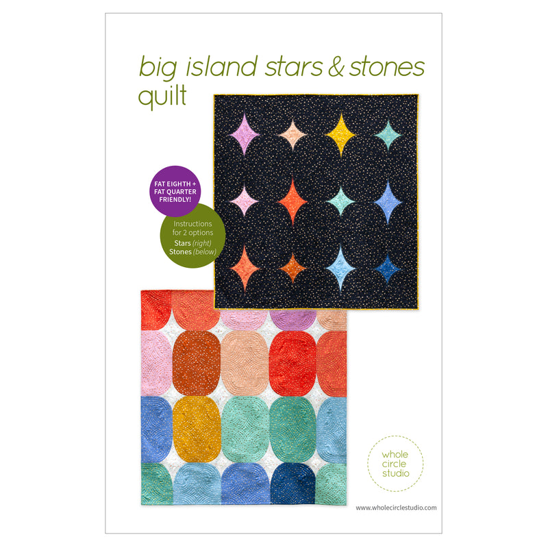 Big Island Stars & Stones Quilt | Whole Circle Studio