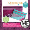 Kimberbell Designs | Jeanette Zip Pouch Small & Medium - Machine Embroidery