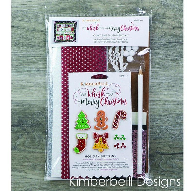 Kimberbell Designs | We Whisk You a Merry Christmas Embellishment Kit