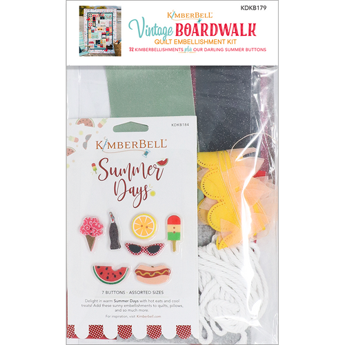Kimberbell Designs | Vintage Boardwalk Embellishment Kit