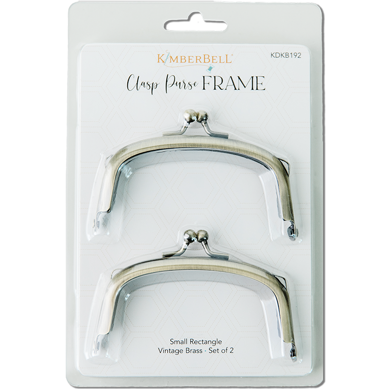 Kimberbell Designs | Clasp Purse Frame - Small Rectangle