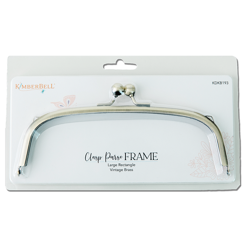 Kimberbell Designs | Clasp Purse Frame - Large Rectangle